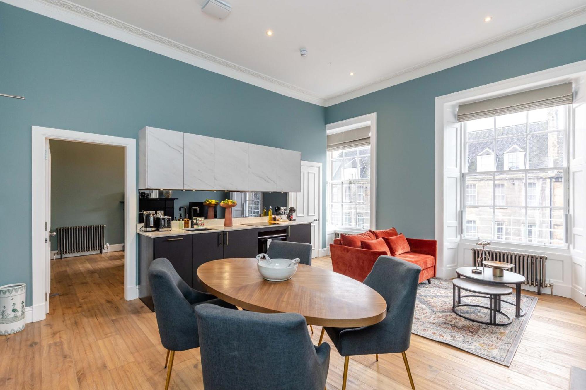 Dragon Suites Luxury Apartments At 9 Albyn Place EDI Exteriér fotografie