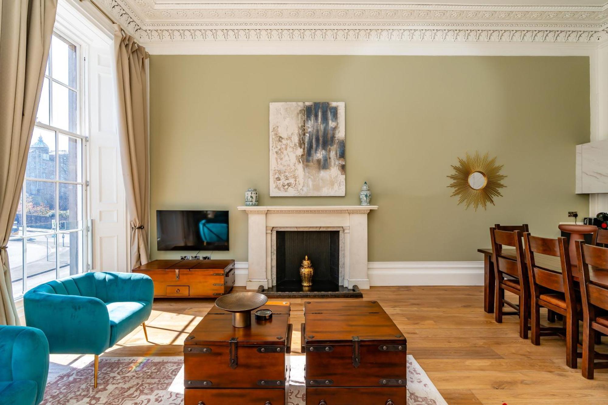 Dragon Suites Luxury Apartments At 9 Albyn Place EDI Exteriér fotografie