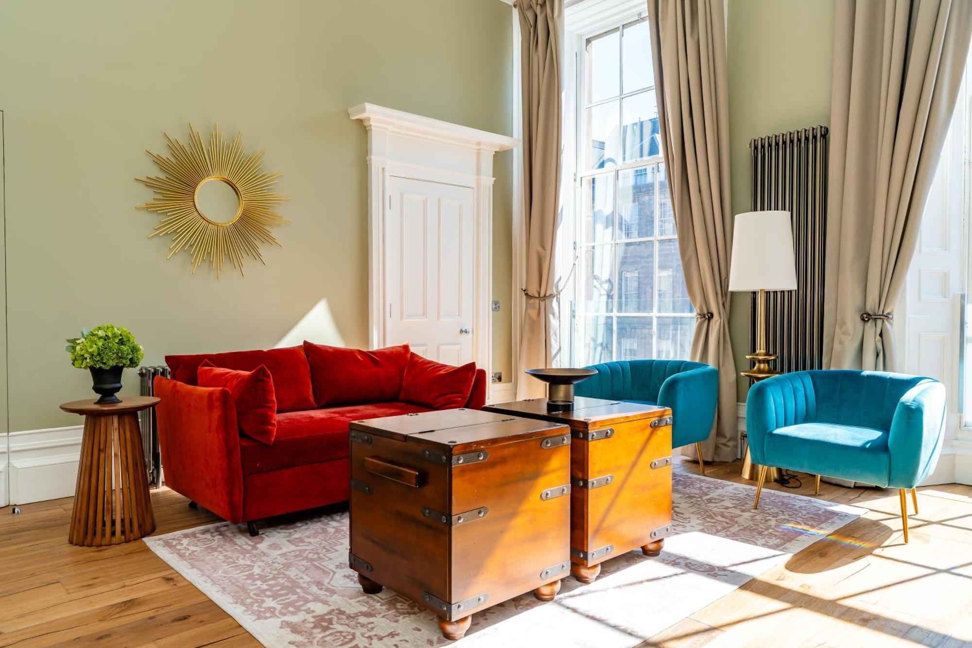 Dragon Suites Luxury Apartments At 9 Albyn Place EDI Exteriér fotografie