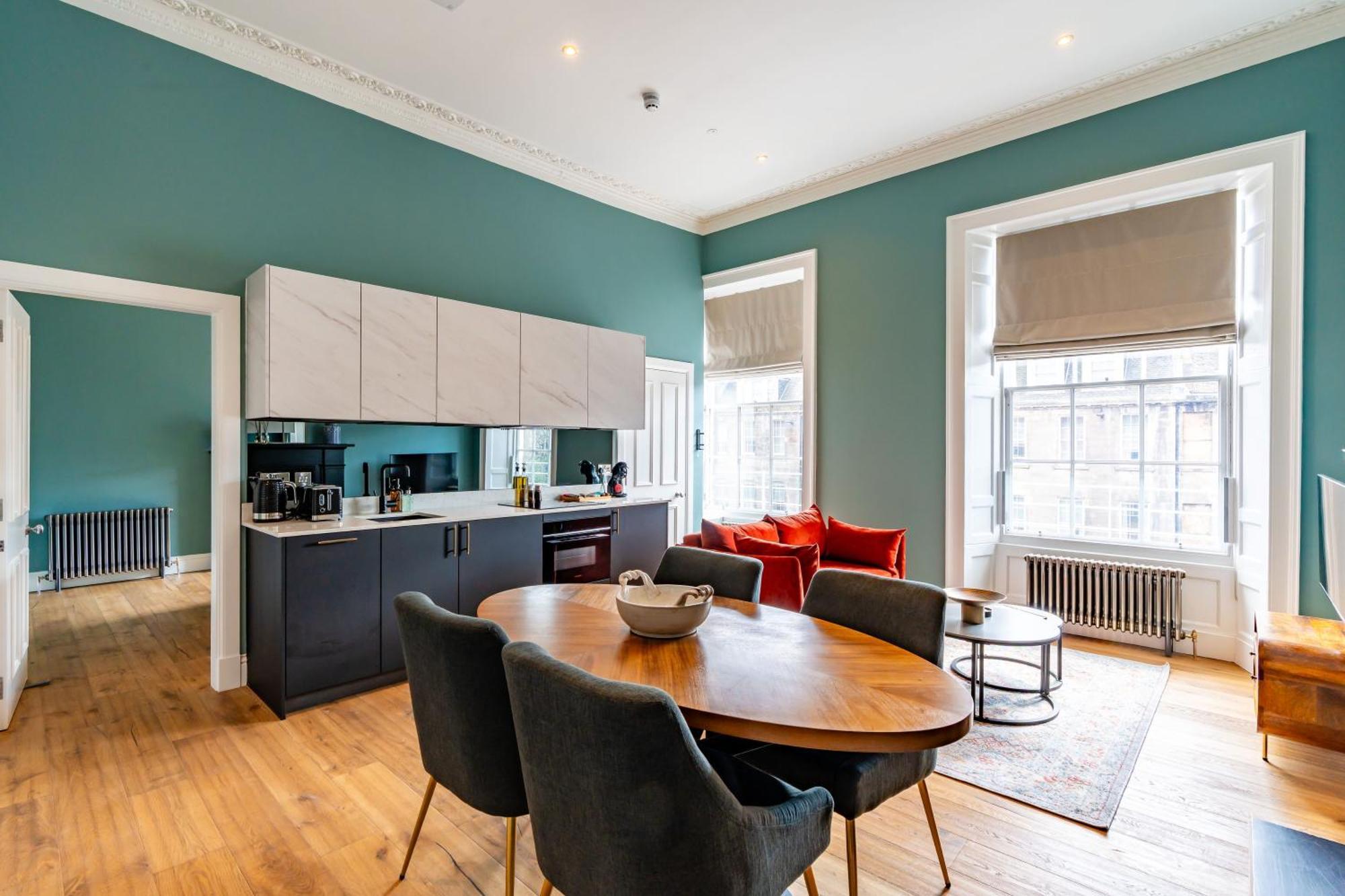 Dragon Suites Luxury Apartments At 9 Albyn Place EDI Exteriér fotografie